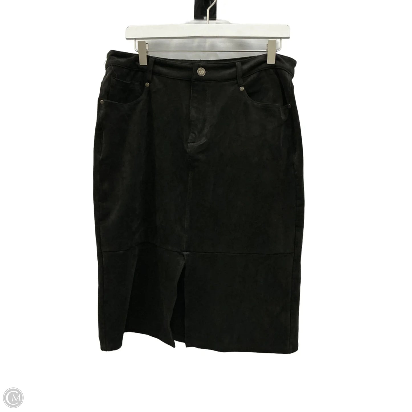 Skirt Midi By Falls Creek In Black, Size: 14