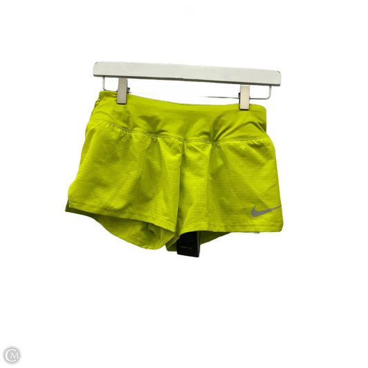Athletic Shorts By Nike Apparel In Green, Size: Xs