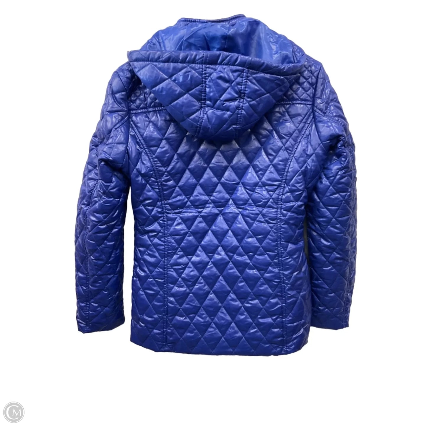 Jacket Puffer & Quilted By White Mark In Blue, Size: S