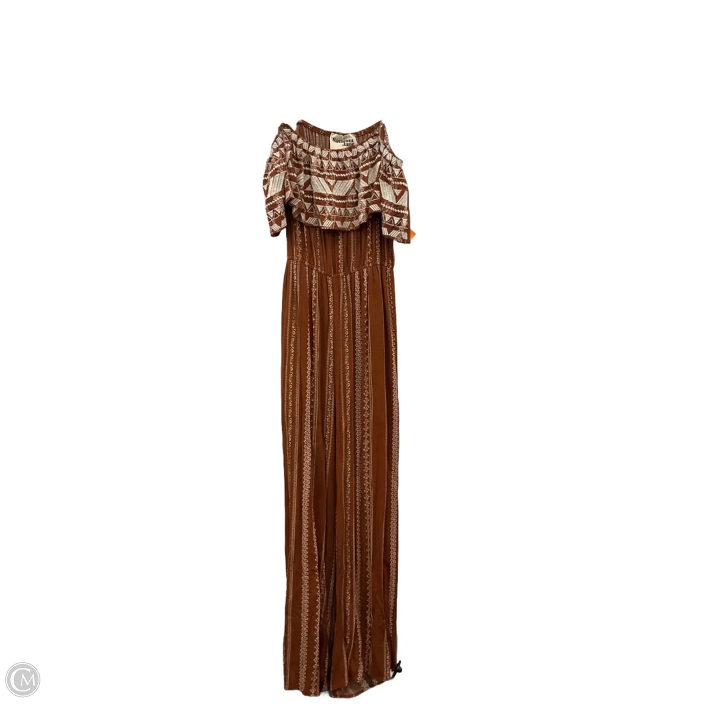 Jumpsuit By Savanna Jane In Brown, Size: S