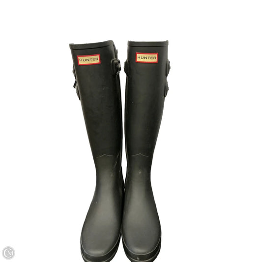 Boots Rain By Hunter In Black, Size: 8