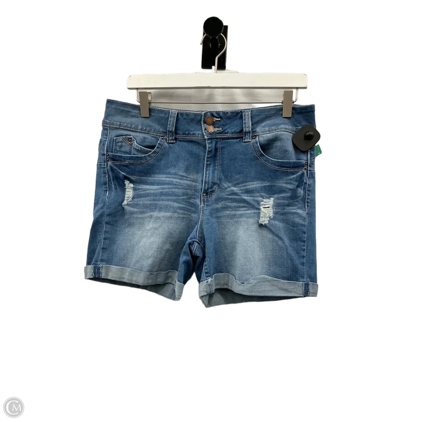 Shorts By Wanna B In Blue Denim, Size: 12