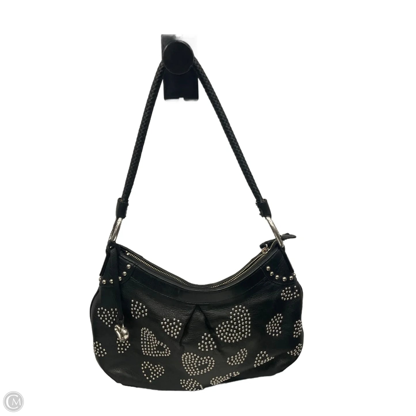 Handbag Leather By Brighton, Size: Medium