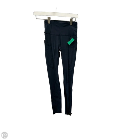 Athletic Leggings By Lululemon In Navy, Size: 0