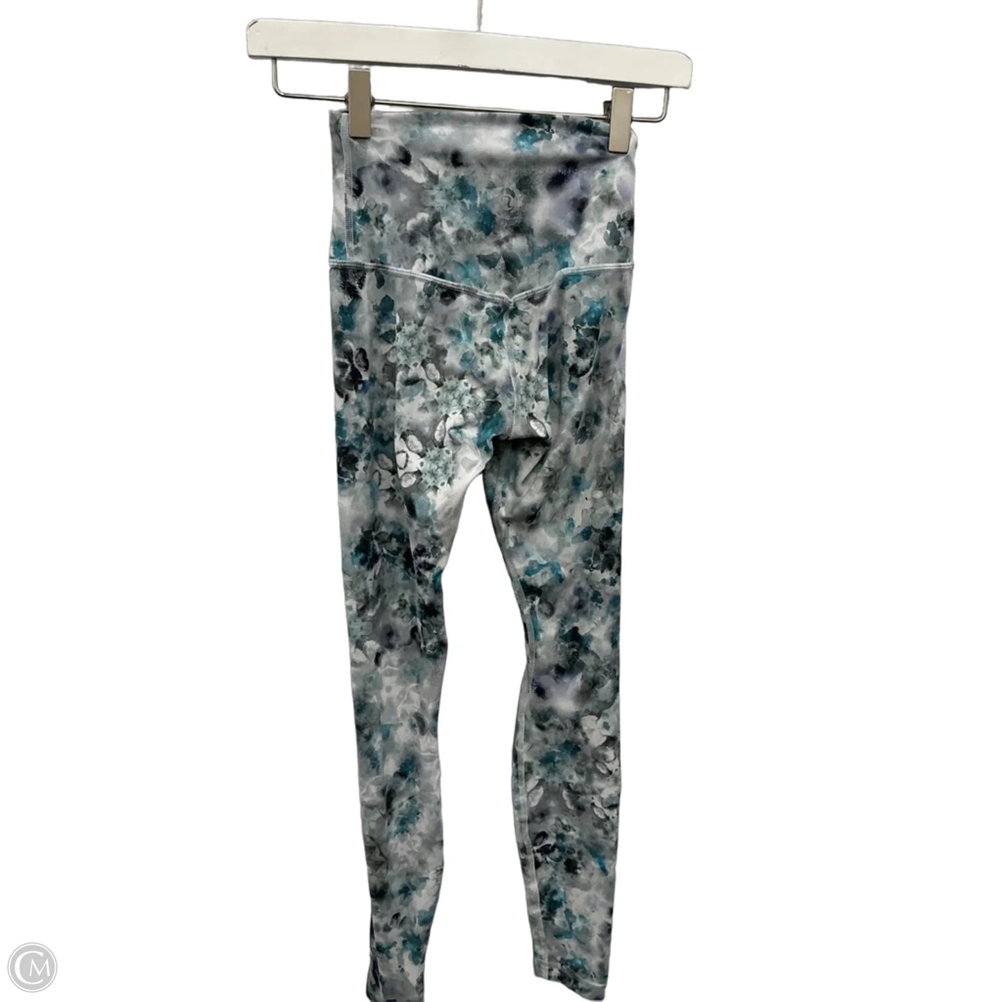 Athletic Leggings By Lululemon In Teal, Size: 0