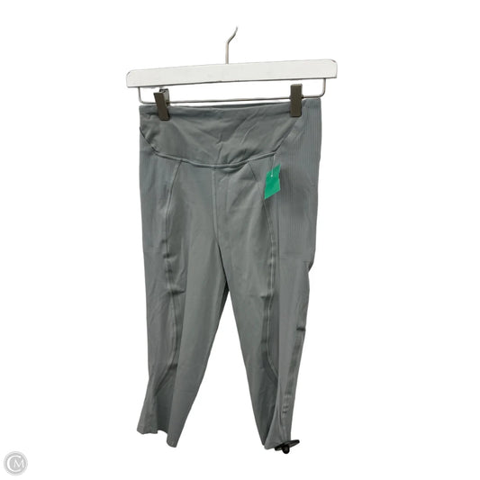 Athletic Capris By Lululemon In Grey, Size: 4