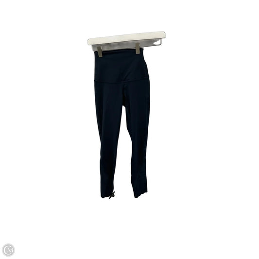 Athletic Leggings By Lululemon In Navy, Size: 0