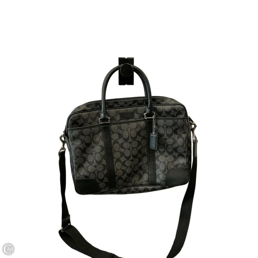 Laptop Bag Designer By Coach, Size: Large