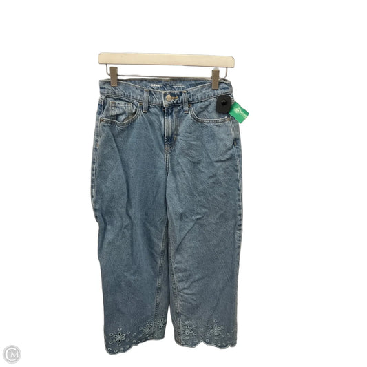 Jeans Cropped By Old Navy In Blue, Size: 2p