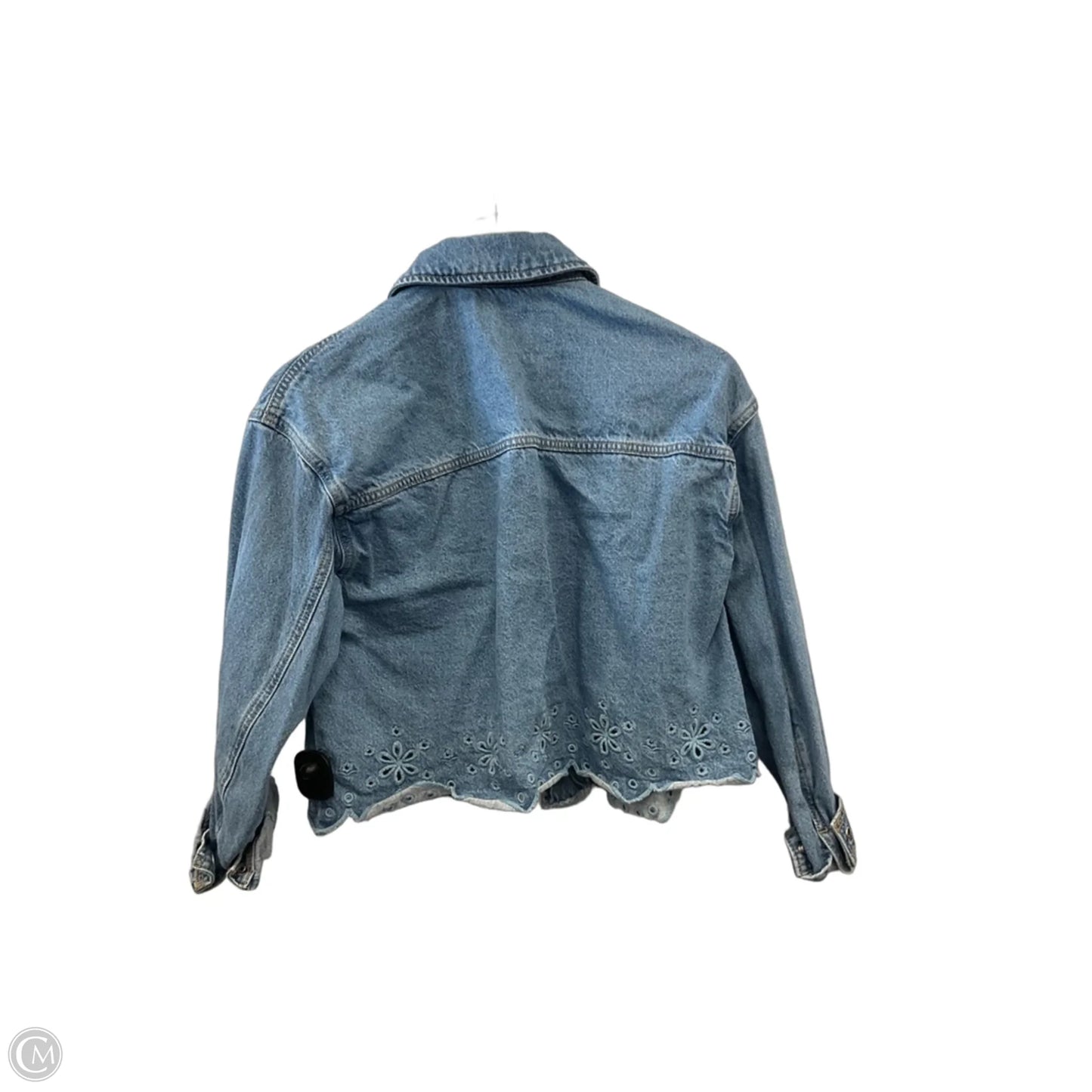 Jacket Denim By Old Navy In Blue Denim, Size: S
