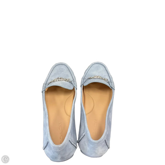 Shoes Designer By Coach In Blue, Size: 9.5