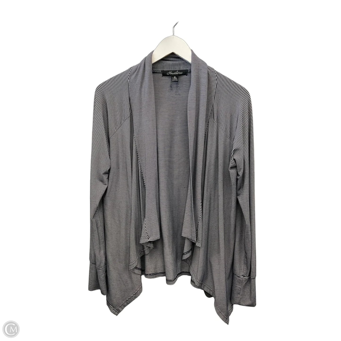 Cardigan By Hawthorn In Black & White, Size: M
