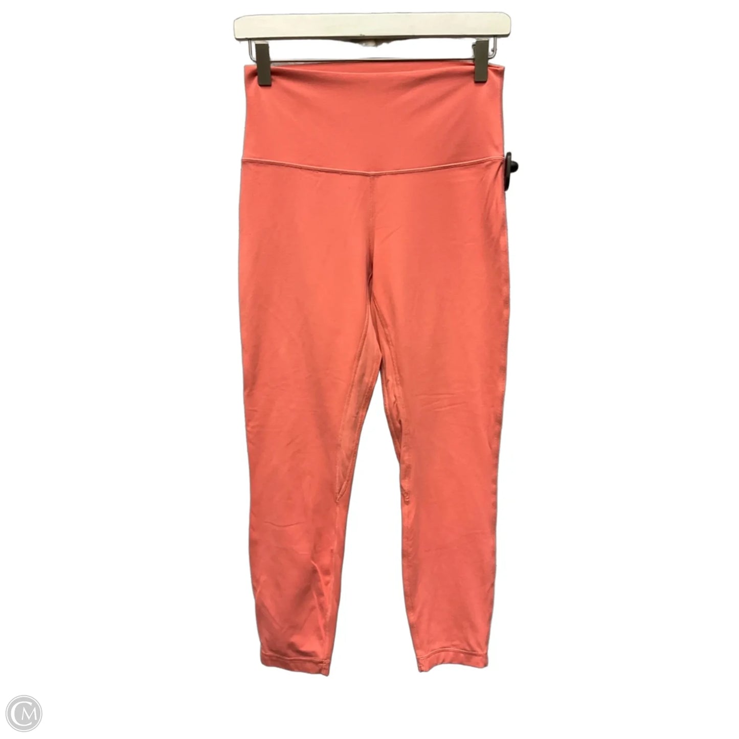 Athletic Leggings By Lululemon In Coral, Size: 8