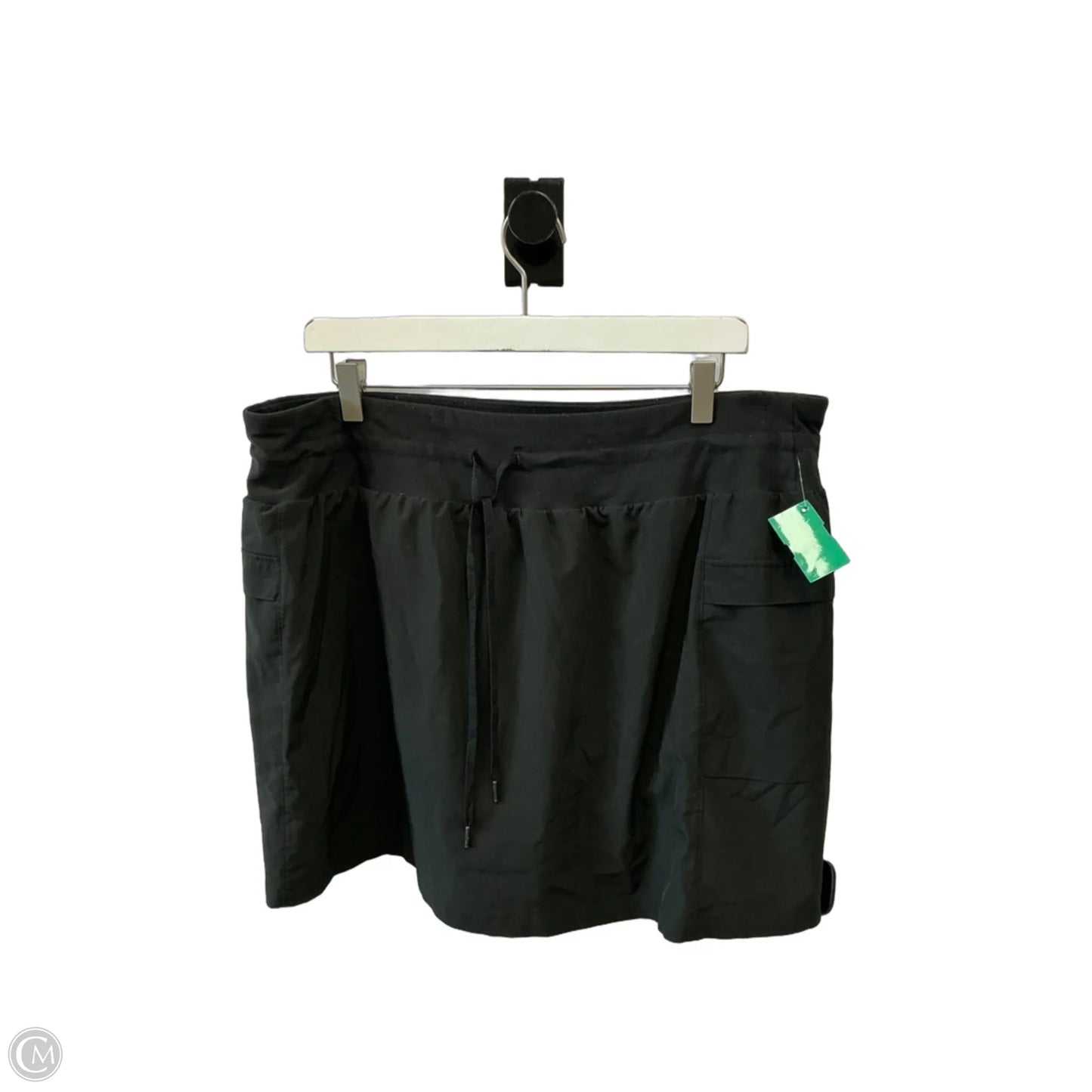 Athletic Skort By Calia In Black, Size: Xxl