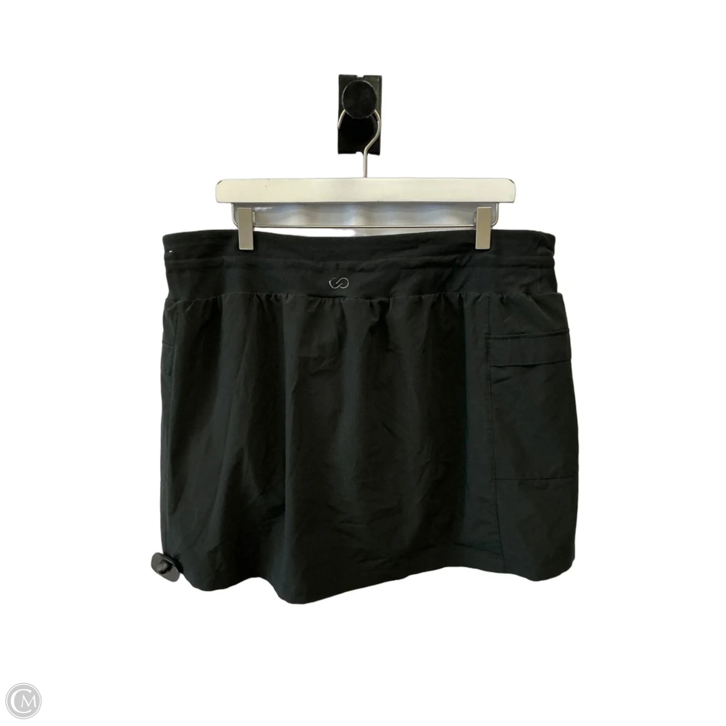 Athletic Skort By Calia In Black, Size: Xxl