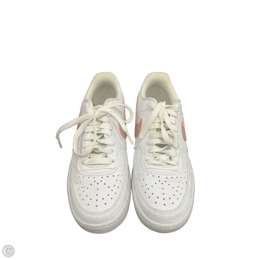 Shoes Athletic By Nike In White, Size: 6