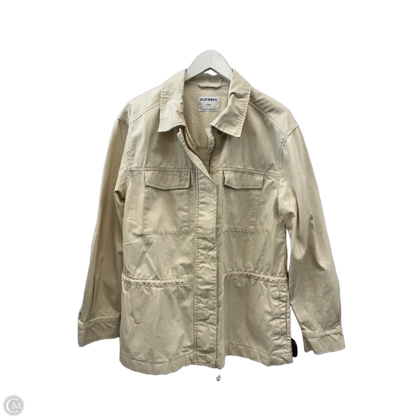 Jacket Utility By Old Navy In Cream, Size: S
