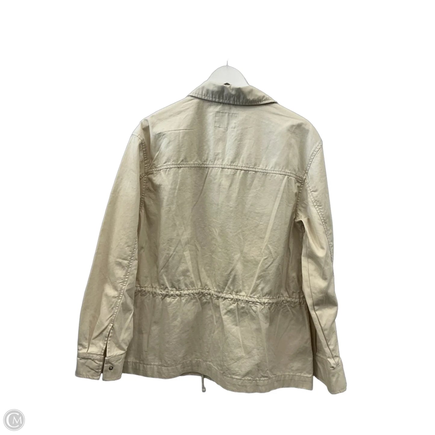 Jacket Utility By Old Navy In Cream, Size: S
