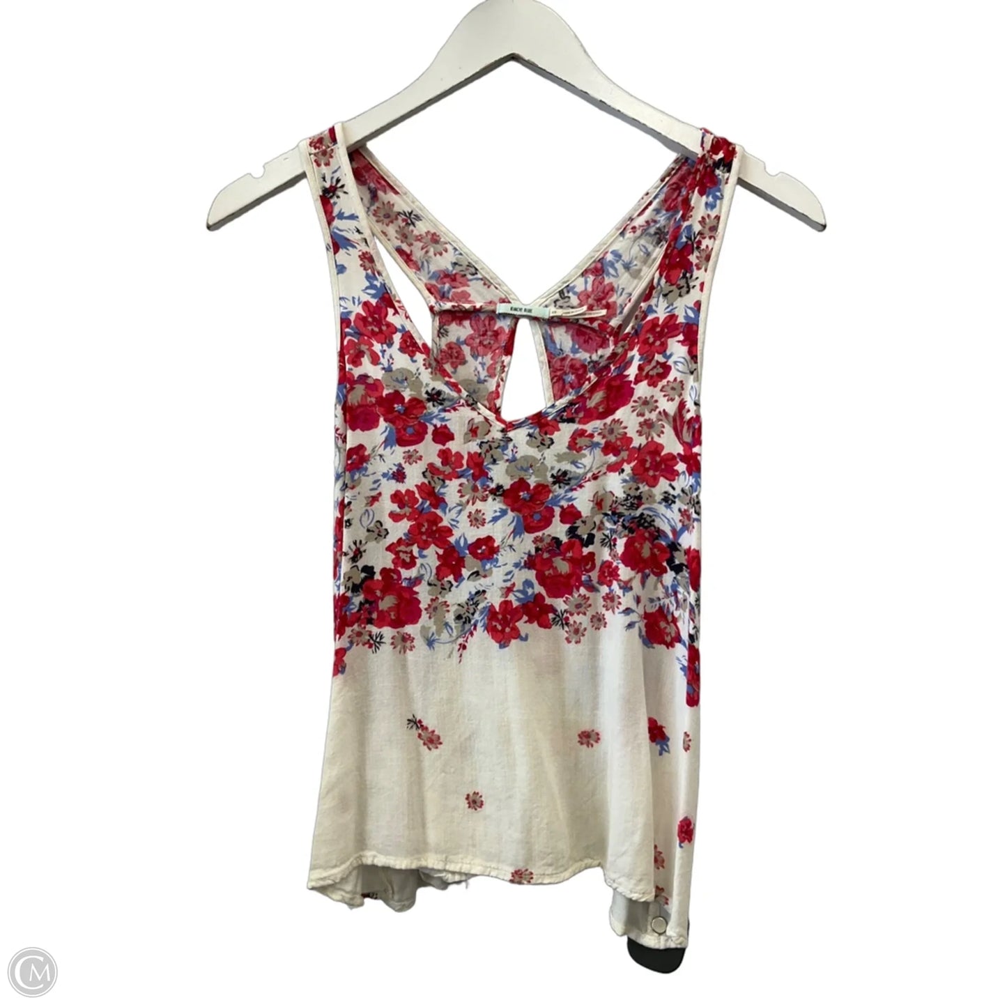 Top Sleeveless By Kimichi Blue In Blue & Red, Size: Xs