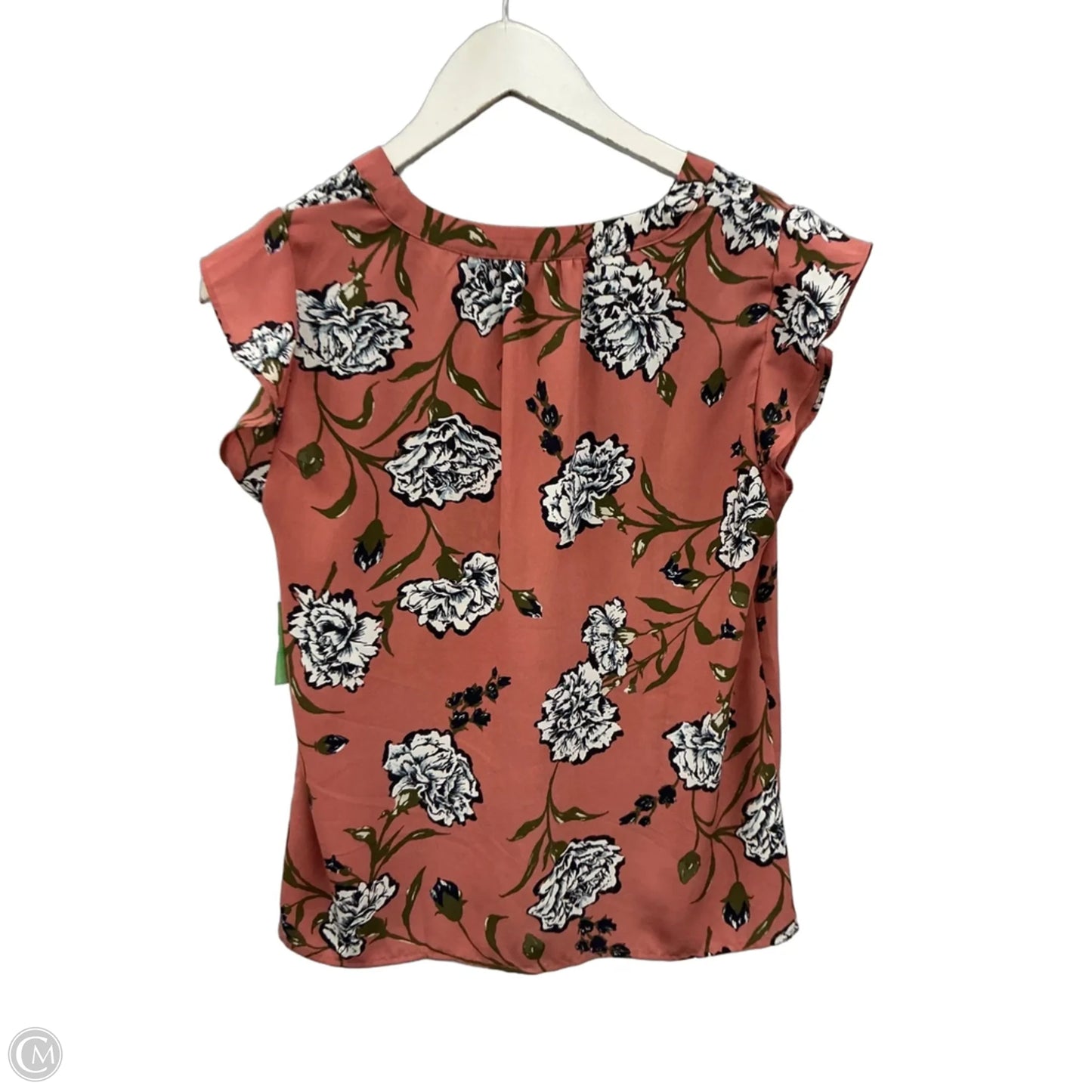 Top Short Sleeve By Loft In Mauve, Size: Xsp