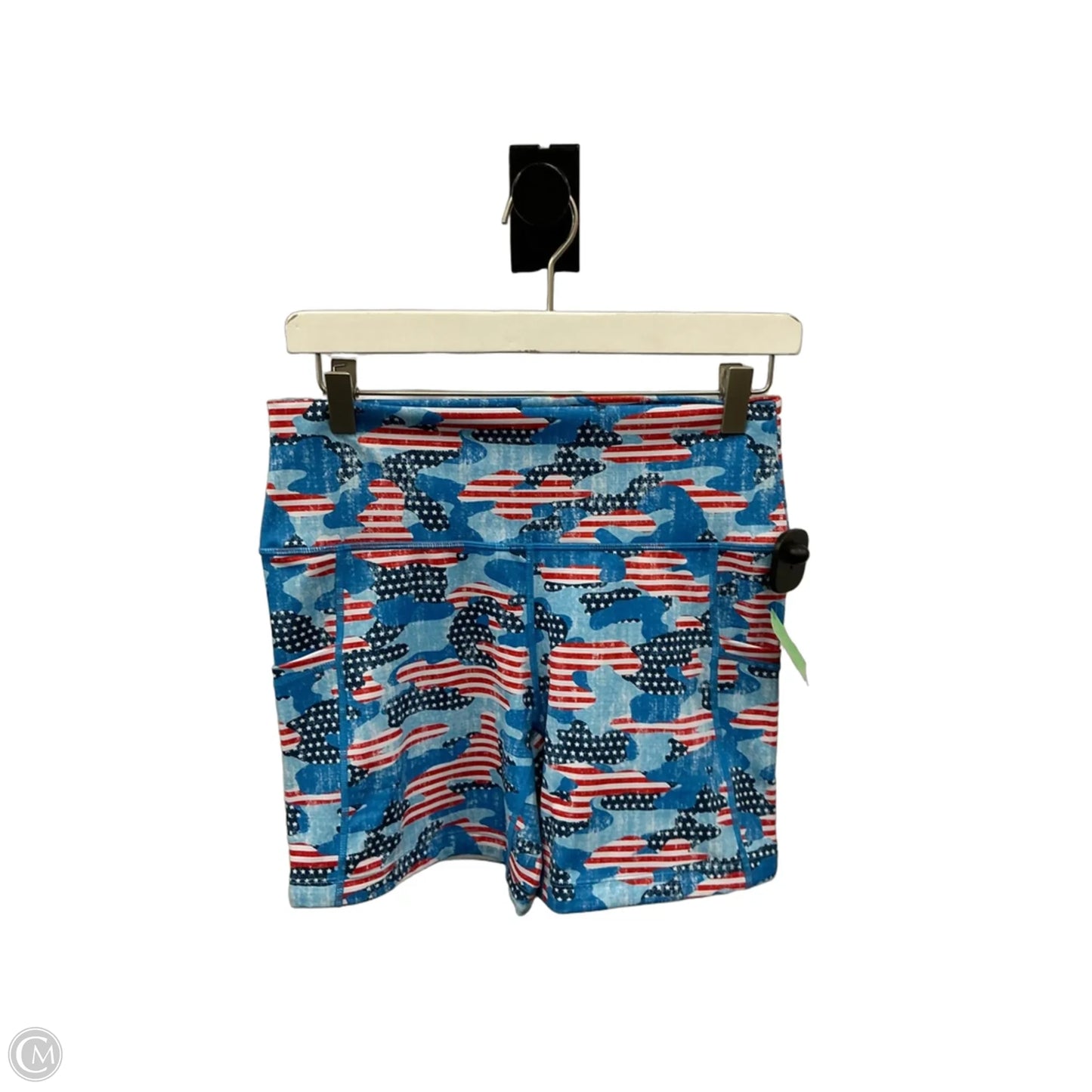 Athletic Shorts By Clothes Mentor In Blue Red & White, Size: M