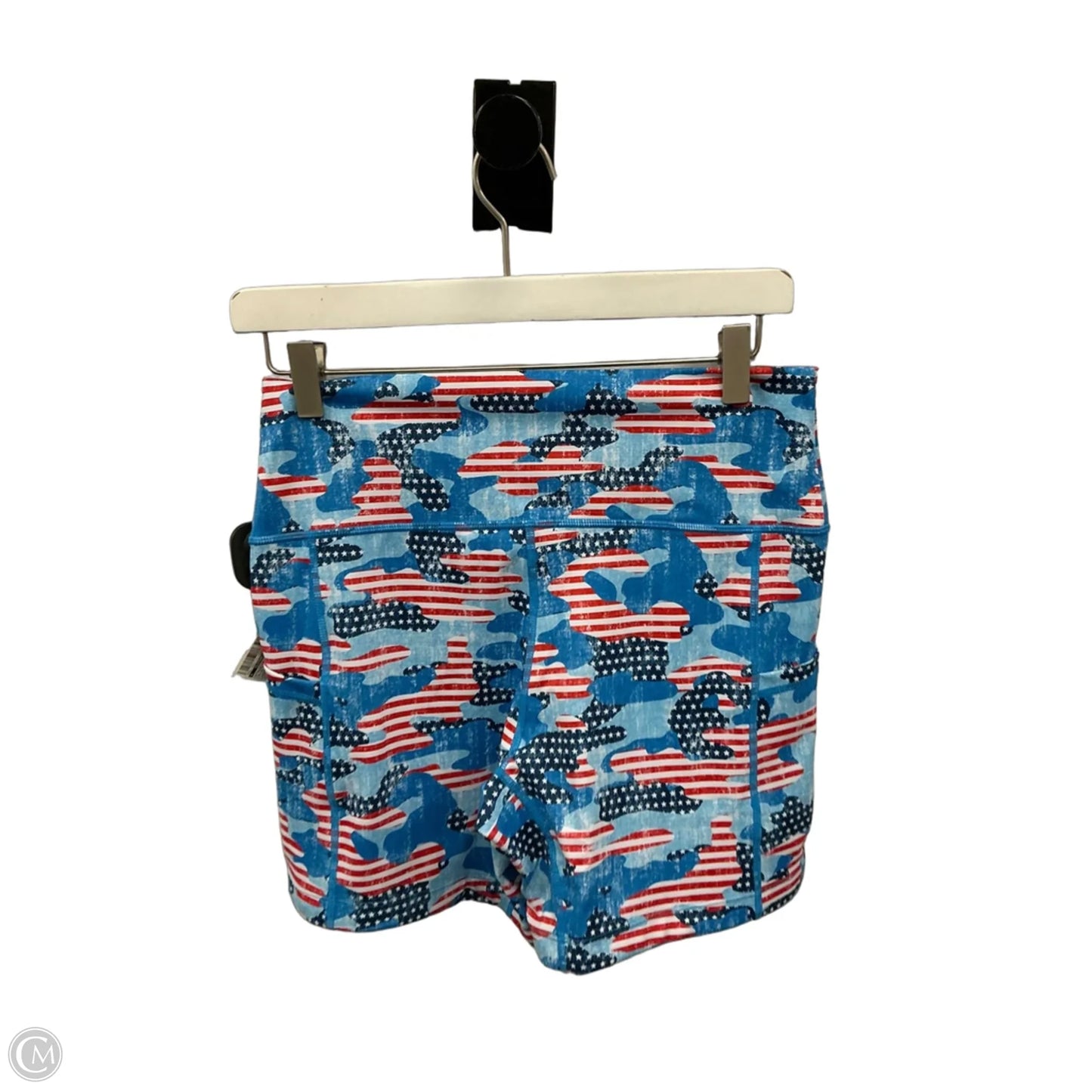 Athletic Shorts By Clothes Mentor In Blue Red & White, Size: M