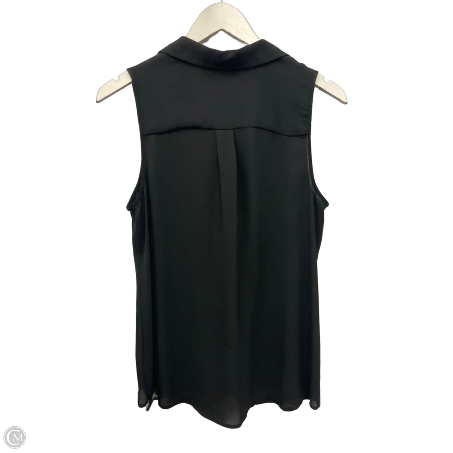 Top Sleeveless By Apt 9 In Black, Size: M