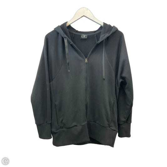 Athletic Jacket By Nike Apparel In Black, Size: Xs