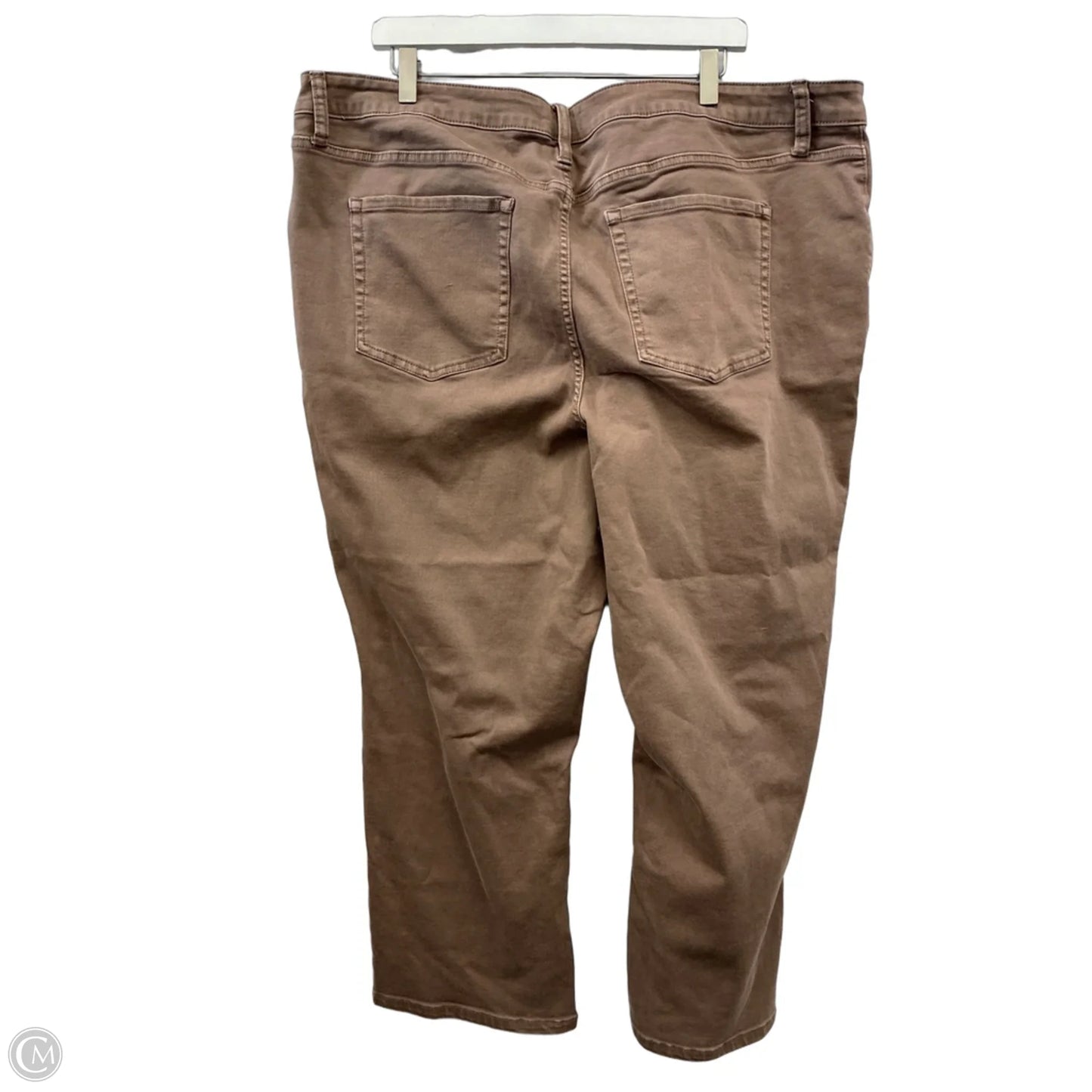 Jeans Cropped By Maurices In Brown, Size: 22