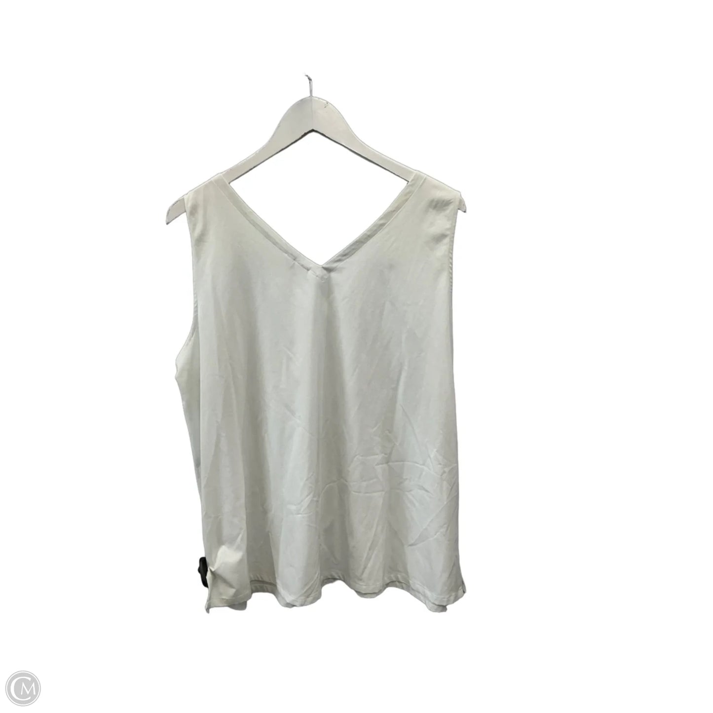 Top Sleeveless By Eddie Bauer In White, Size: Xl