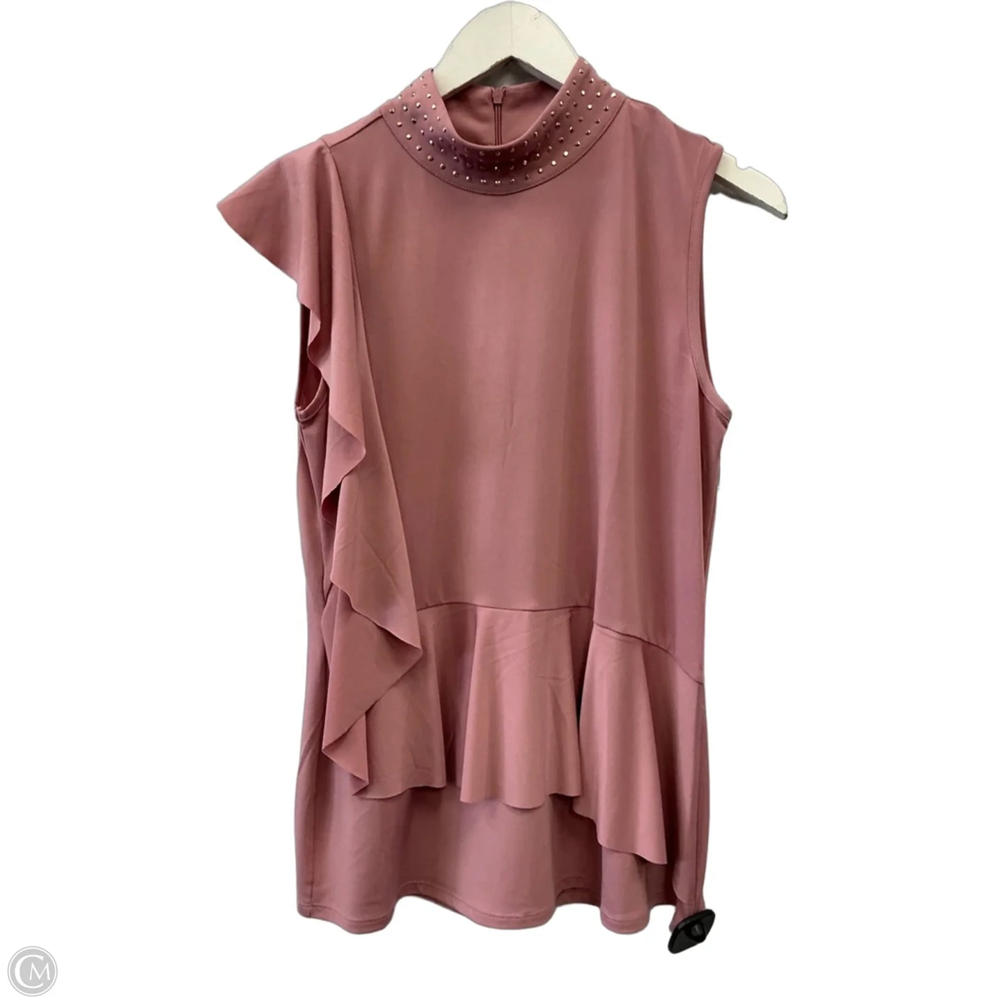 Top Sleeveless By Belldini In Pink, Size: M
