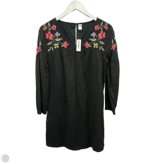 Dress Casual Midi By Old Navy In Black, Size: S