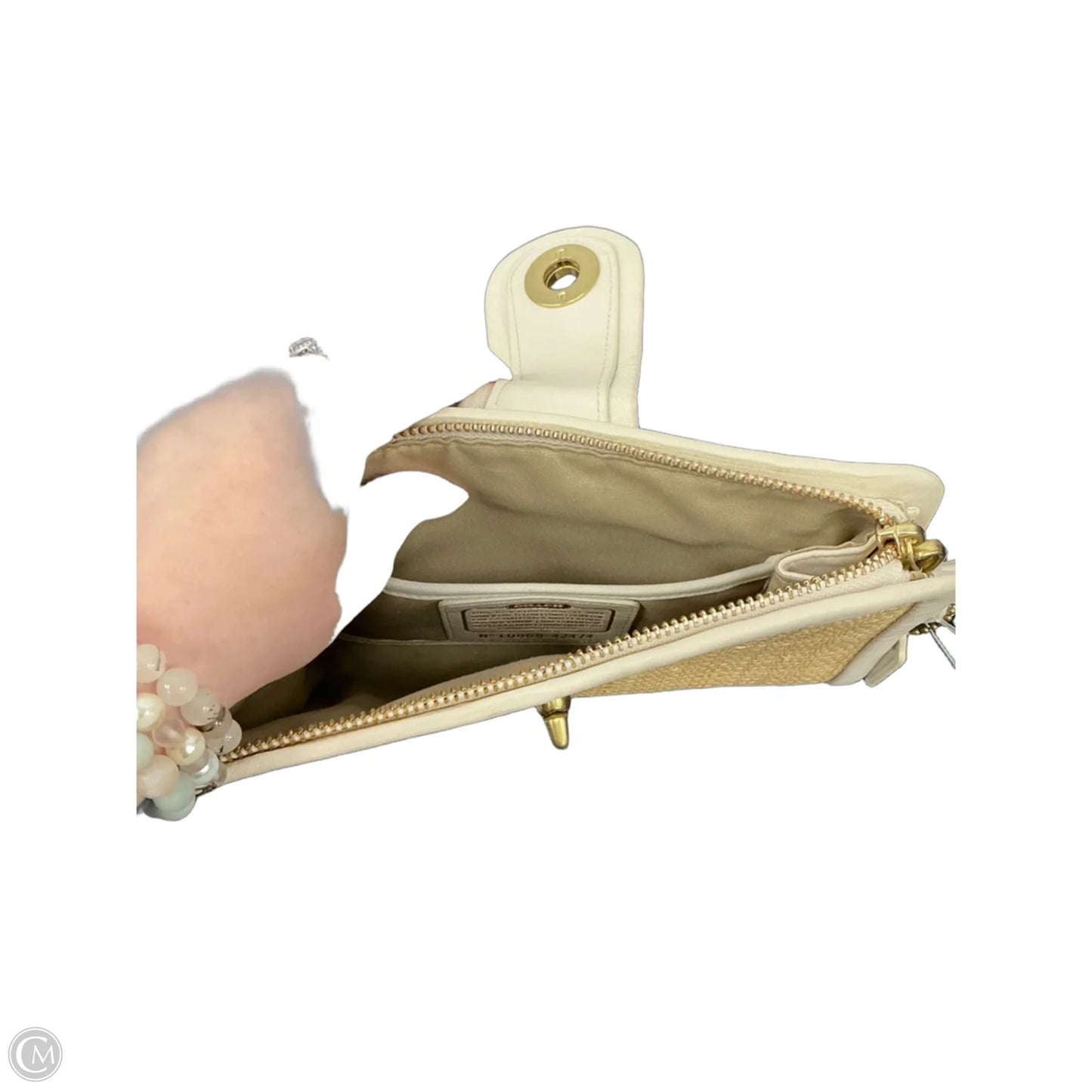 Wristlet Designer By Coach, Size: Medium