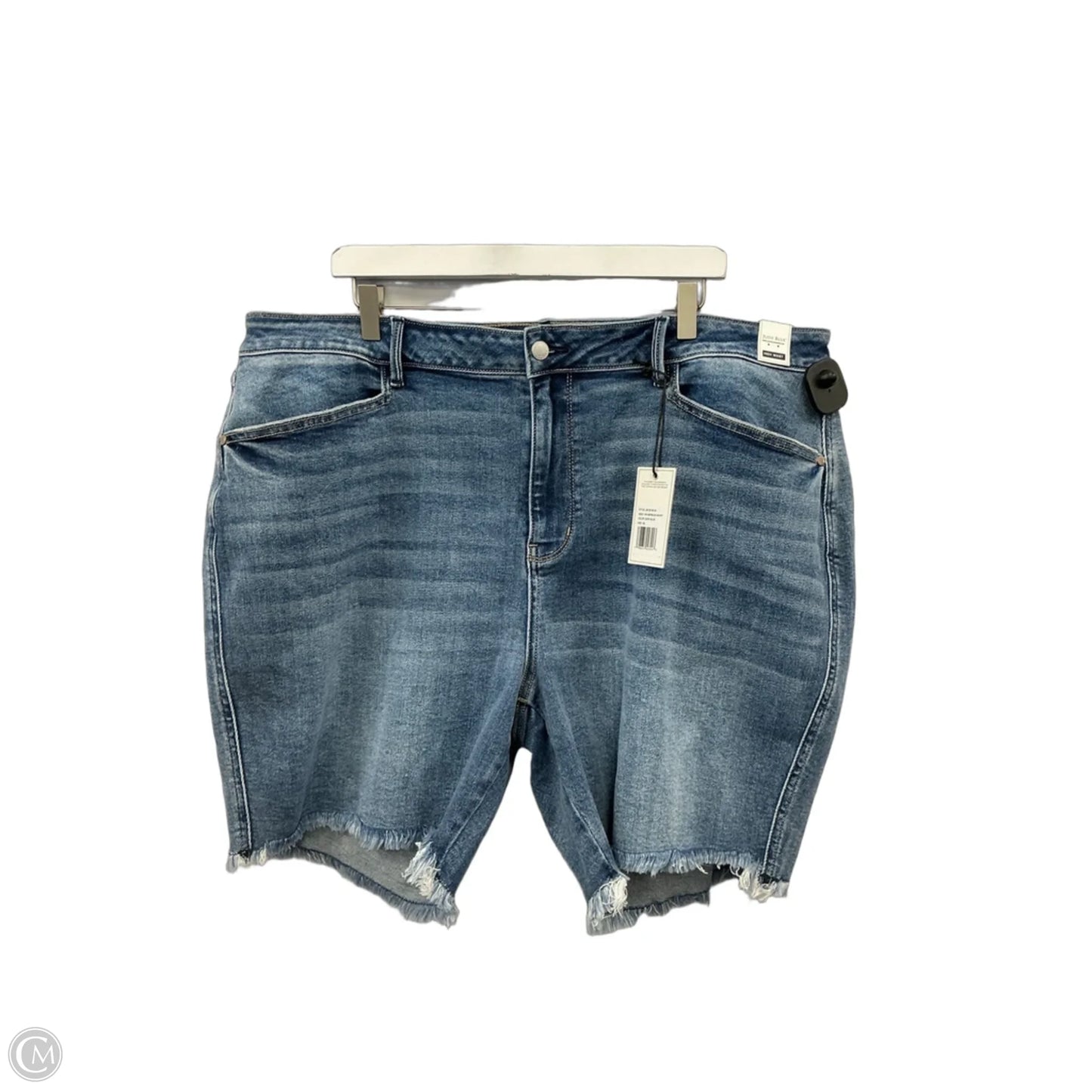 Shorts By Judy Blue In Blue Denim, Size: 22