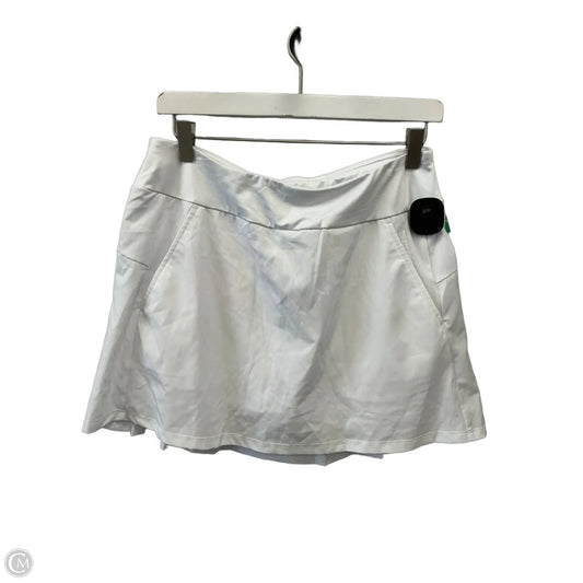 Athletic Skort By Clothes Mentor In White, Size: M