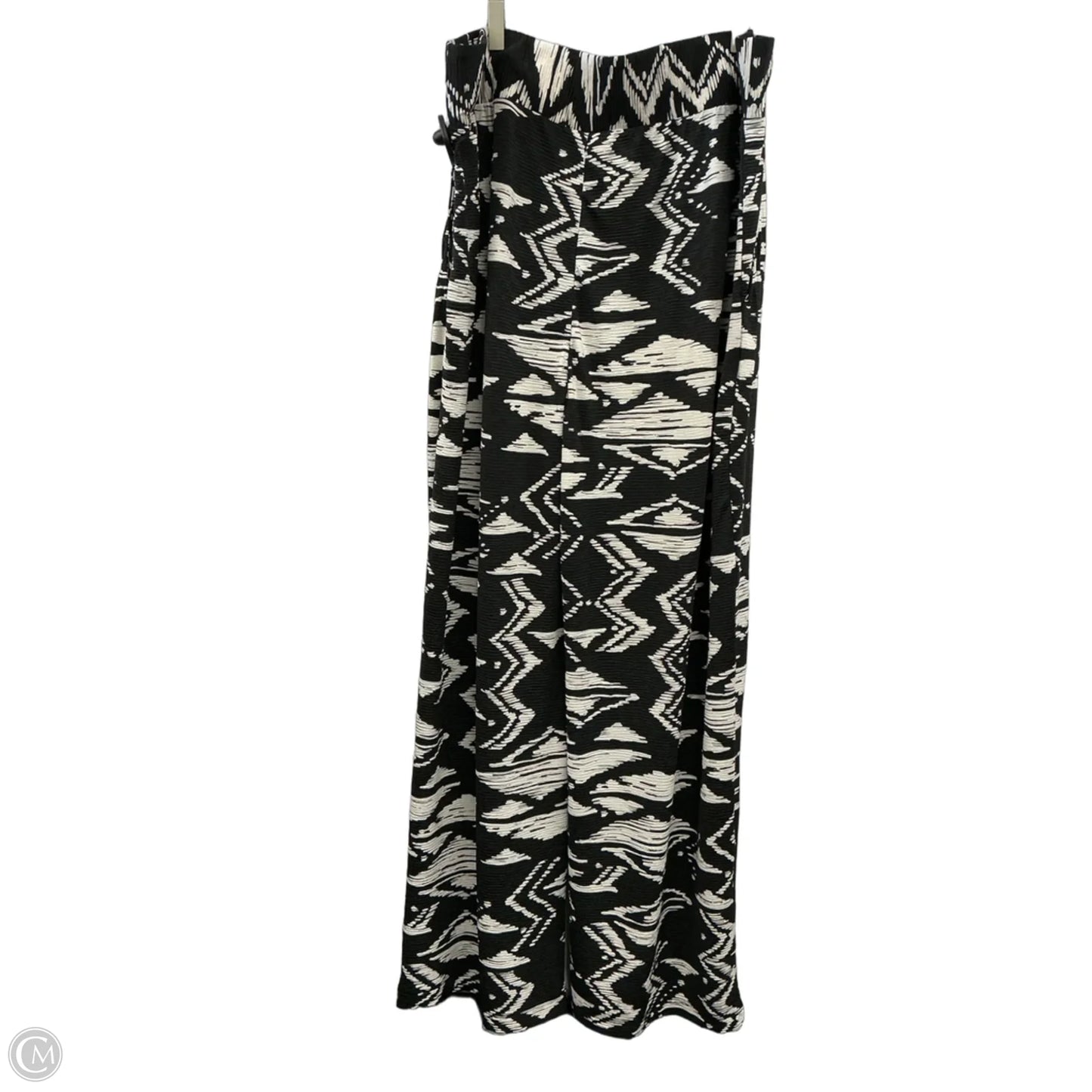 Pants Wide Leg By Chicos In Black & White, Size: 20