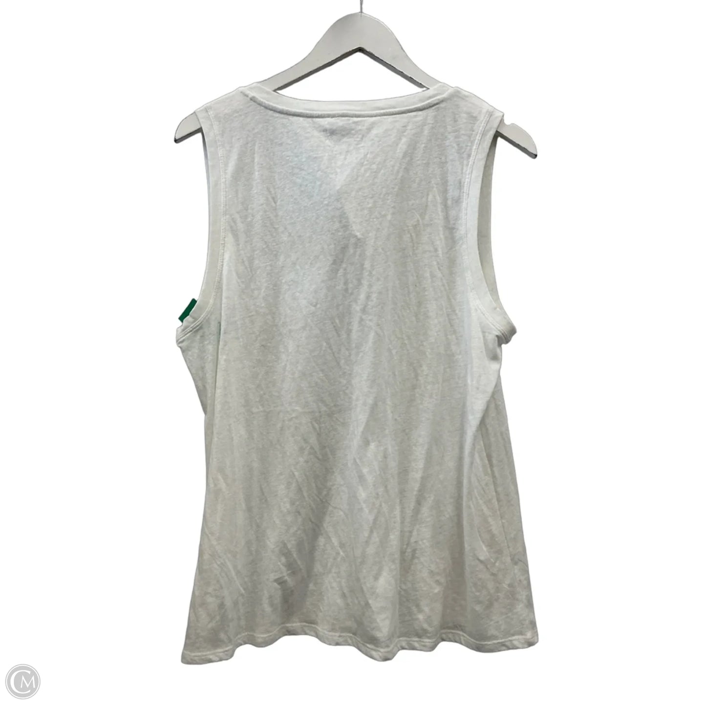 Top Sleeveless By J. Crew In White, Size: Xl