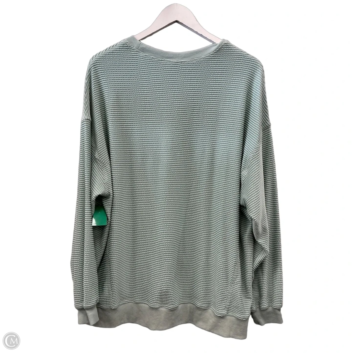 Top Long Sleeve By As Revival In Aqua, Size: S