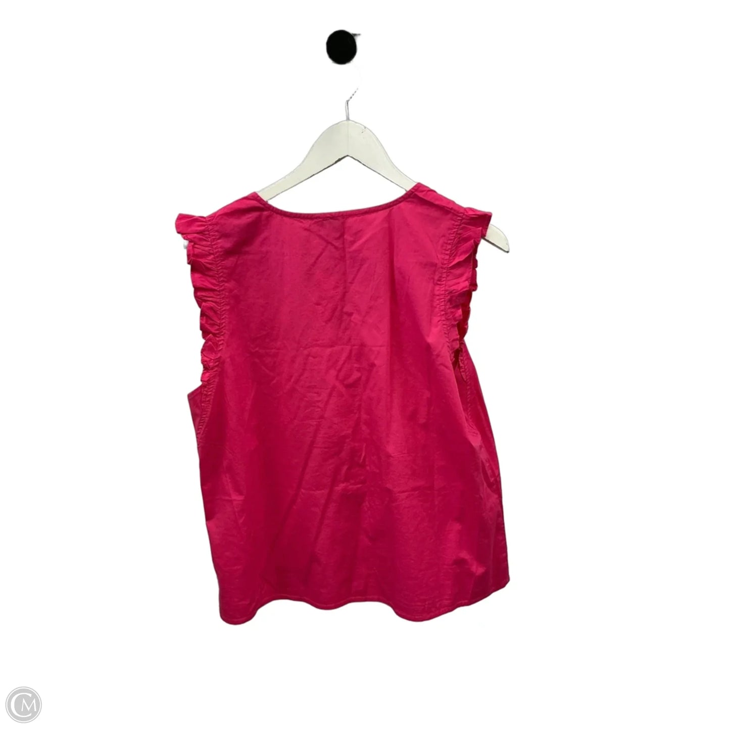 Top Short Sleeve By J. Crew In Pink, Size: L