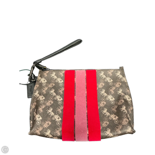 Wristlet Designer By Coach, Size: Large