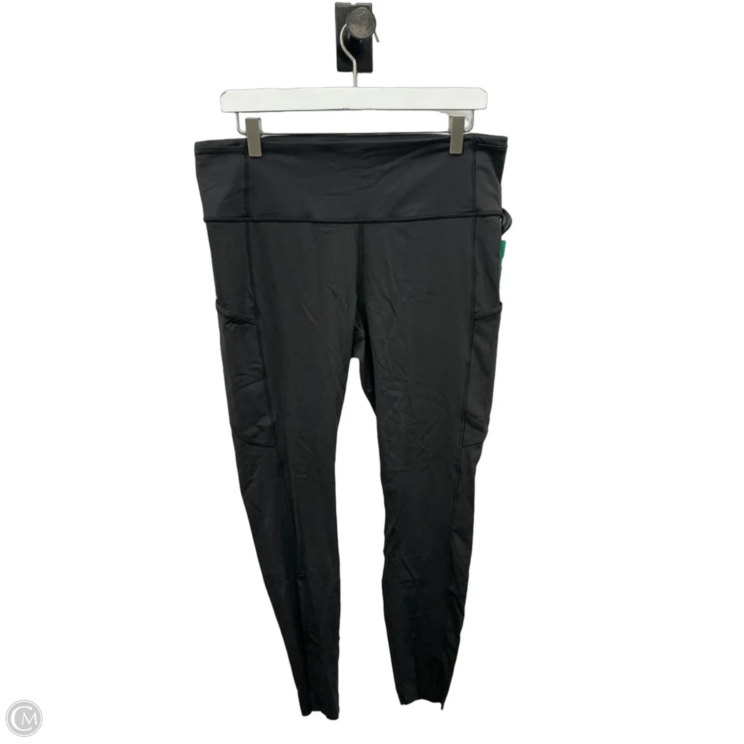 Athletic Leggings By Lululemon In Black, Size: Xl