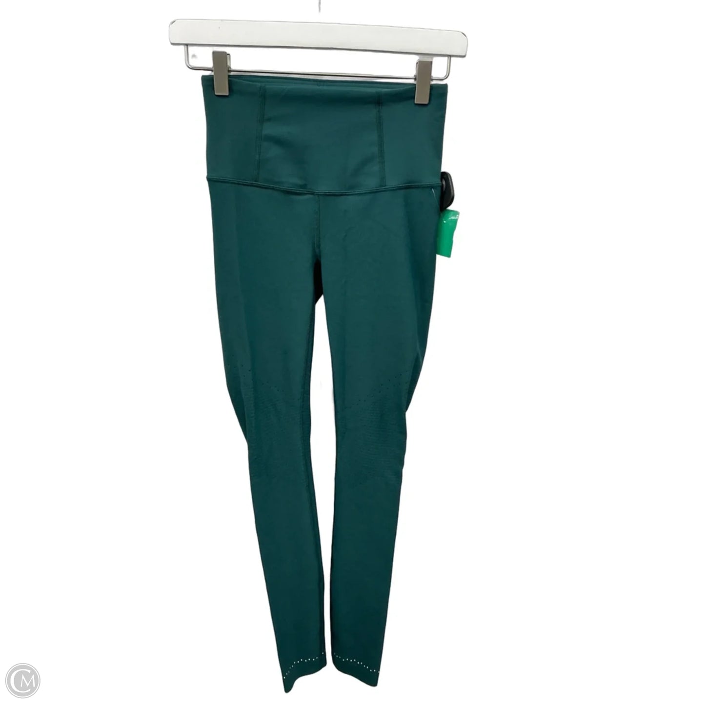 Athletic Leggings By Lululemon In Teal, Size: 4