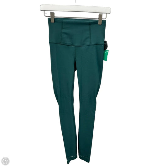 Athletic Leggings By Lululemon In Teal, Size: 4