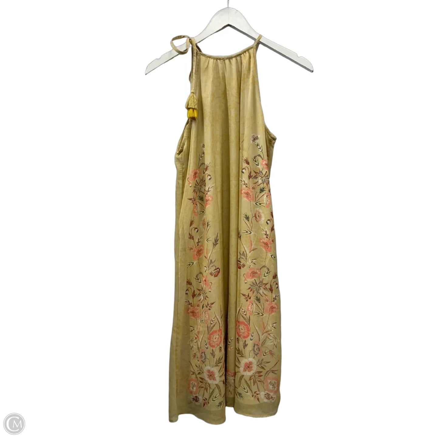 Dress Casual Midi By A Glow In Yellow, Size: M