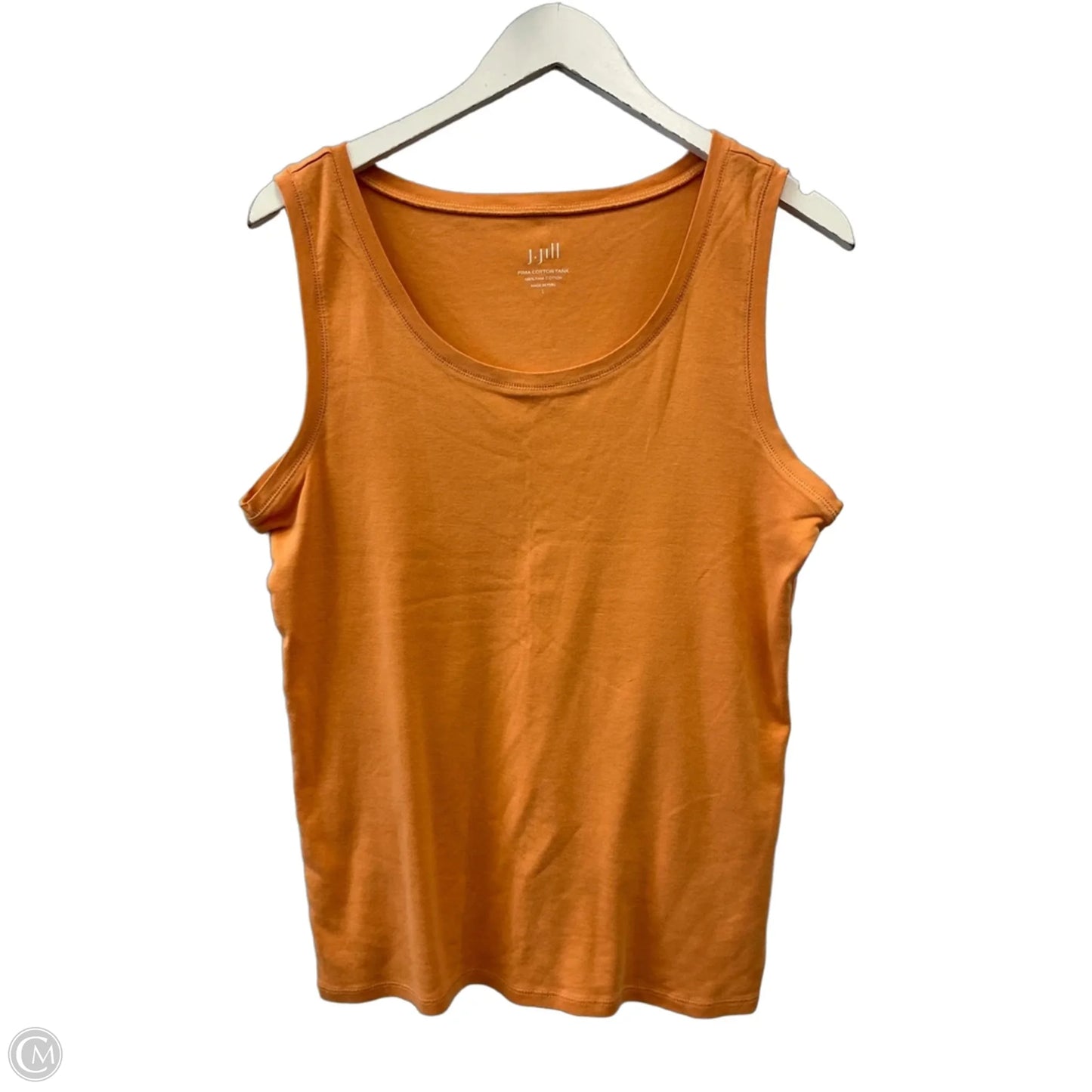 Top Sleeveless By J. Jill In Orange, Size: L