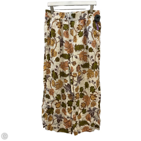 Pants Linen By Nicole By Nicole Miller In Multi-colored, Size: 12