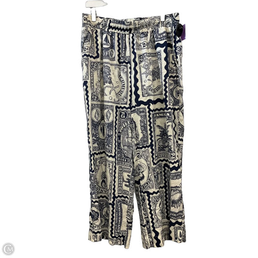 Pants Wide Leg By Nicole By Nicole Miller In Navy, Size: 14