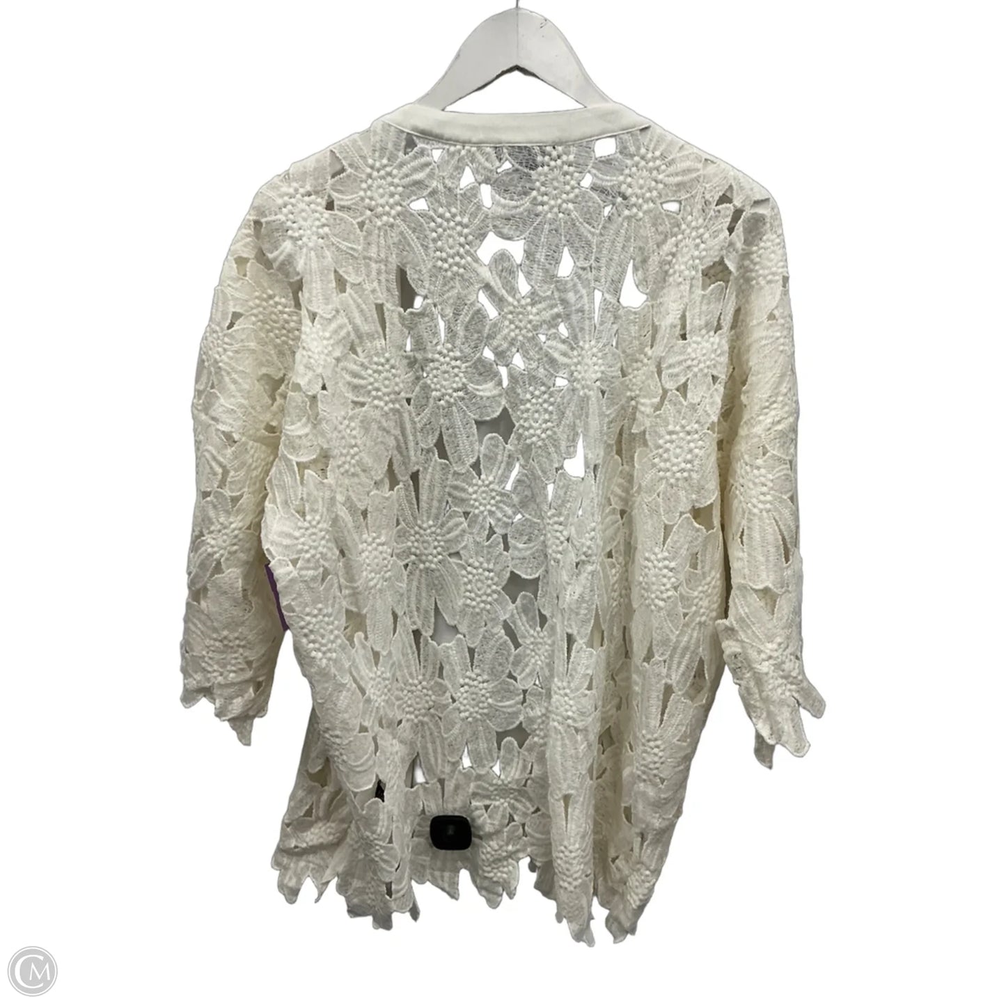Cardigan By Pol In White, Size: S