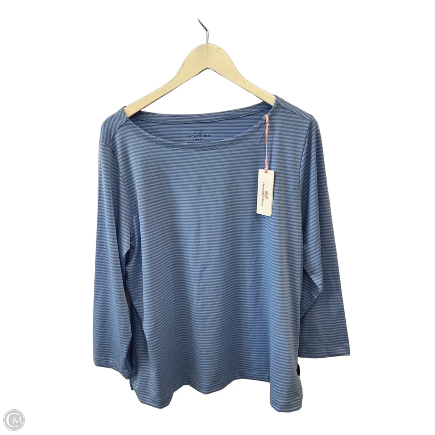 Top Long Sleeve By Vineyard Vines In Blue, Size: Xxl