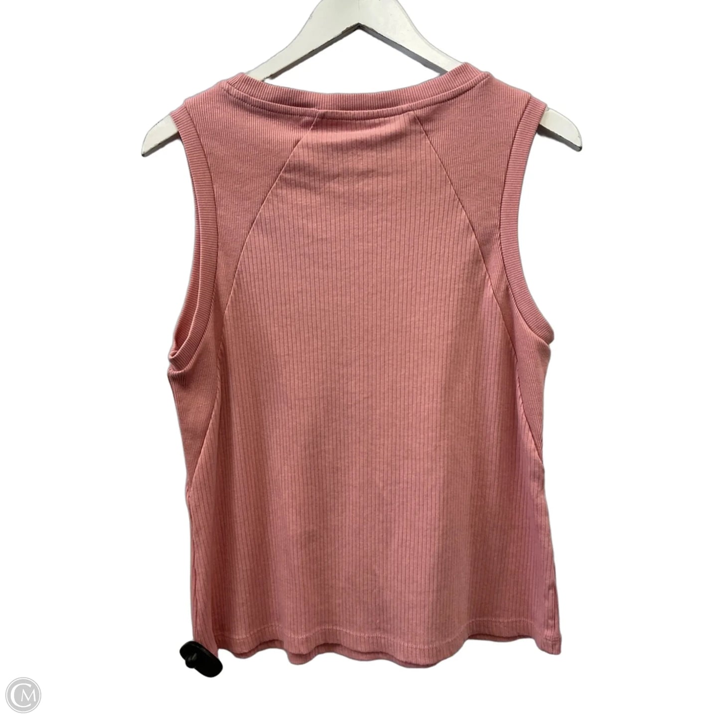 Top Sleeveless By Sonoma In Pink, Size: L